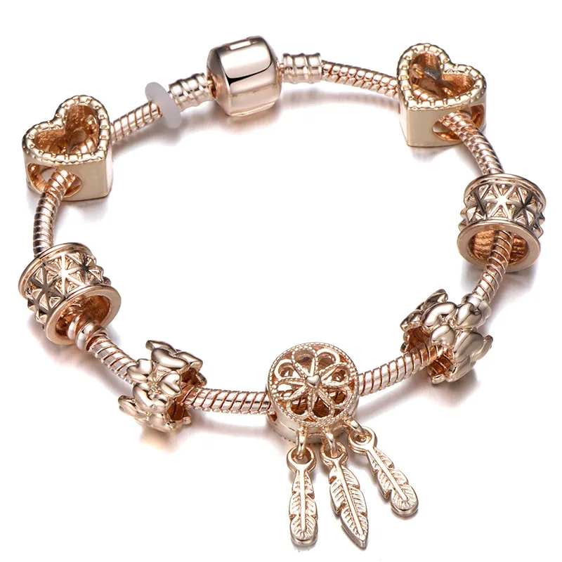 Queen ювелирные изделия Микки Минни влюбленные браслеты с подвесками розовый кролик кулон бренд браслет DIY Изготовление для женщин жена лучший подарок
