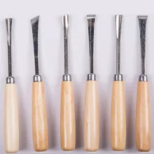 Многофункциональный режущий набор, Деревянный инструмент, деревообработка, ручная резьба, нож, резное долото, столярная мастерская, Прямая поставка, 6 штук