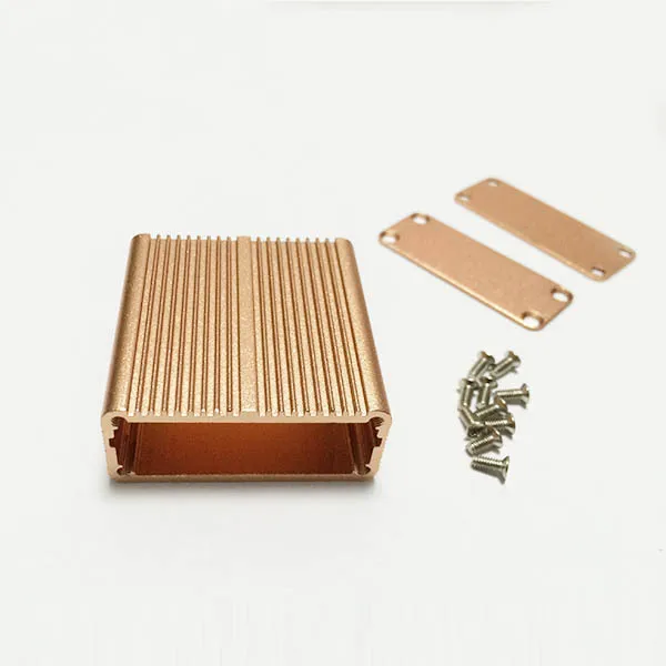 

Aluminum Enclosure project case Box PCB amplifier instrument housing box 18.5x45x45mm DIY electronics enclosure