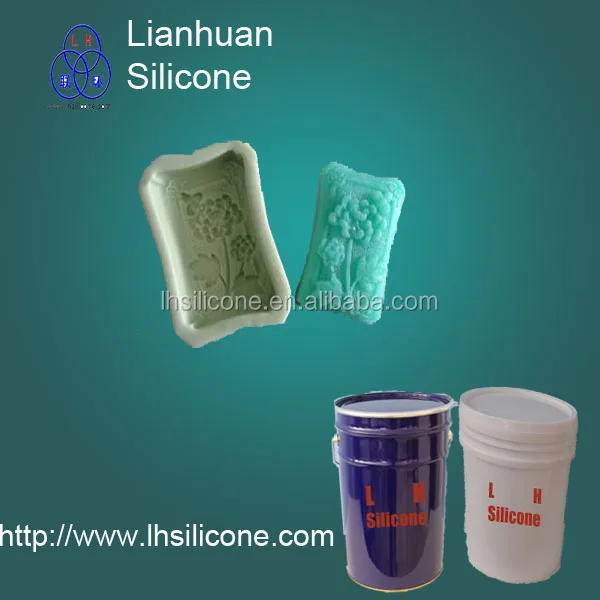 

good performance 2 parts liquid silicon rubber mold soap candle making