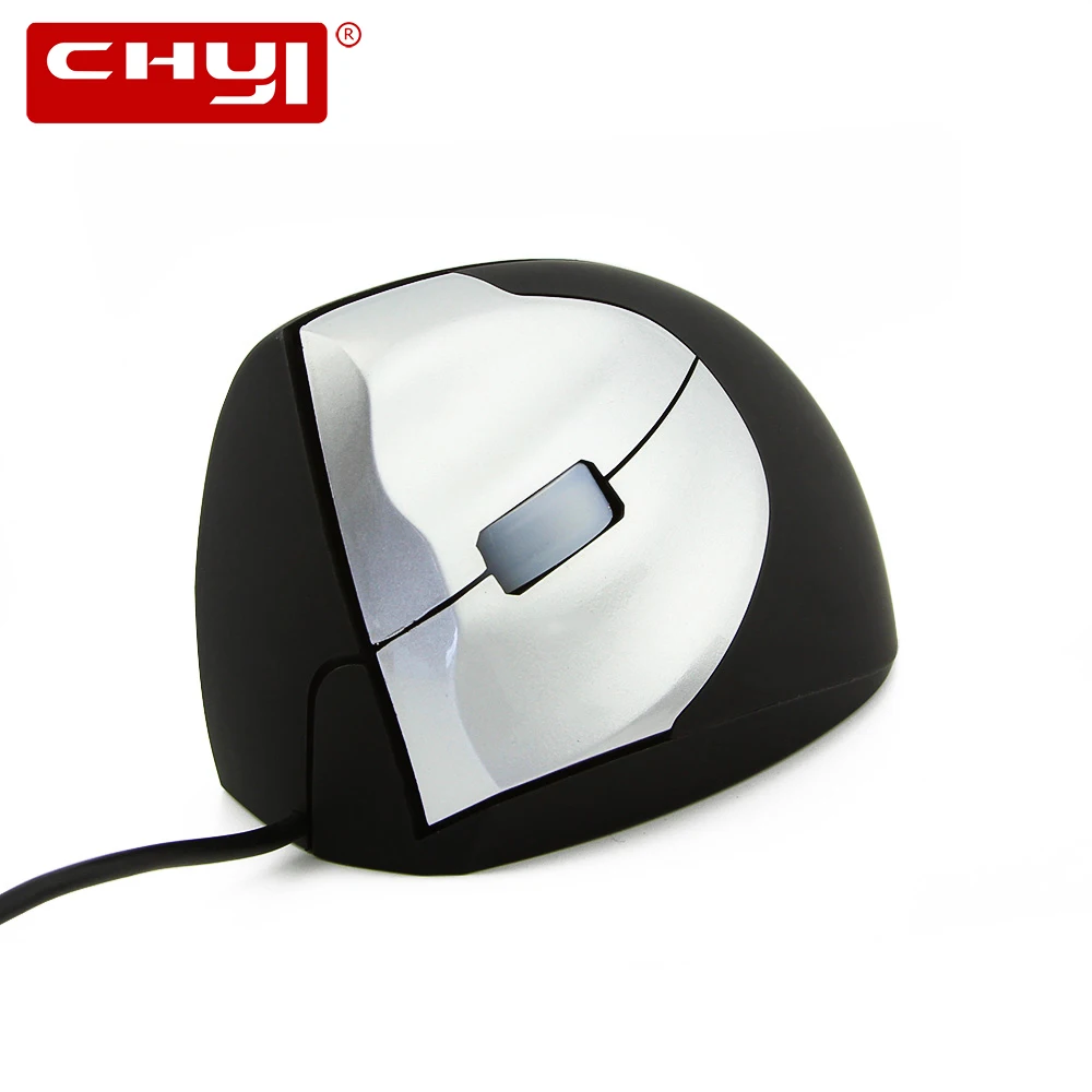 Buy CHYI Left Hand Wired Mouse Optical Ergonomic 1600