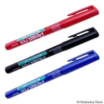 

Pentel NMS50 marqueur permanent GREEN-LABEL Pen Marker Pen 1.0m Japan Black/Blue/Red Colors for Choose