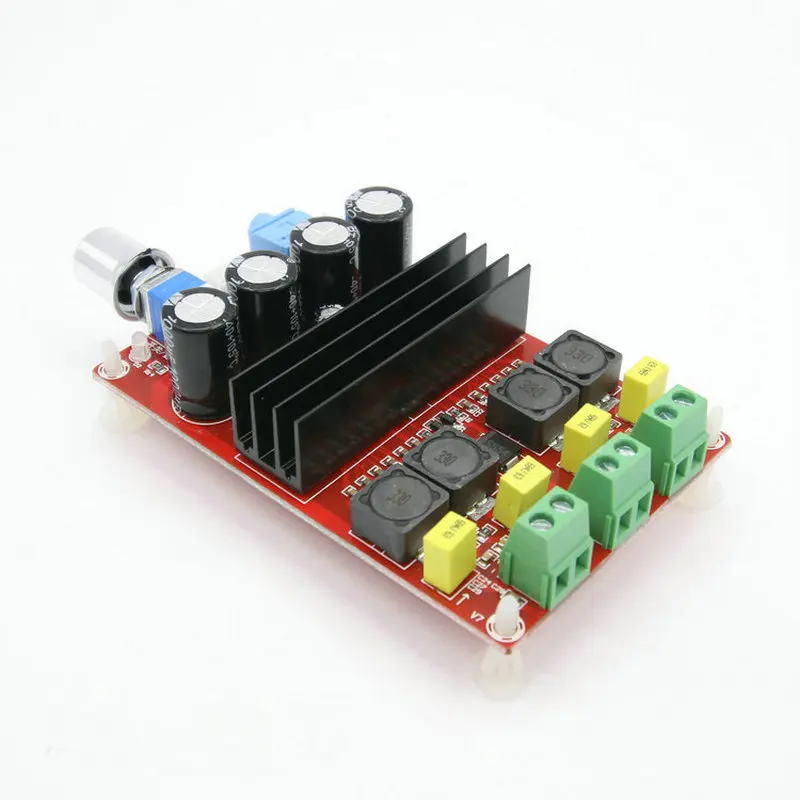 XH M190 новая версия электронные сигареты с цифровым аудио DC12 24V 2X100W TDA3116D2 Мощность Amp
