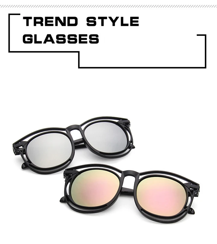 jumlai Luxury Vintage Round Sunglasses Women Brand Designer 2018 Individuality Sunglasses Sun Glasses For Women Female Ladies Mirror  (3)
