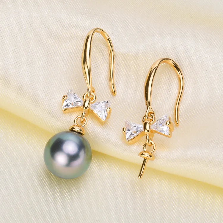 

Pearl Earrings Mountings, Fashionable Earrings Findings, Earrings Settings Jewelry Parts Fittings Drop Earrings Accessories