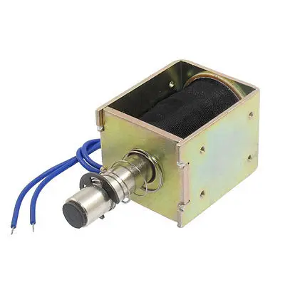 

DC 24V 1.26A Linear Motion 2500GF Force Solenoid Electromagnet
