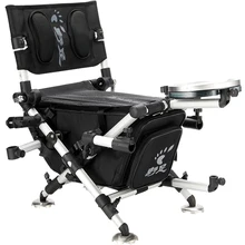 Folding, Transportable, Multifunctional Fishing Chair With Telescopic Toes, Double Shoulders, Horse Again, Mild Fishing Stool.