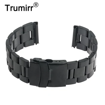 

22mm Stainless Steel Watchband for Vector Luna / Meridian, for Xiaomi Smartwatch Huami Amazfit Strap Wrist Belt Bracelet