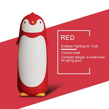 

Stainless Steel Thermos New Creative Penguin Shape Thermos Cup Mug Drinkware Travel Coffee Anti-drop Portable