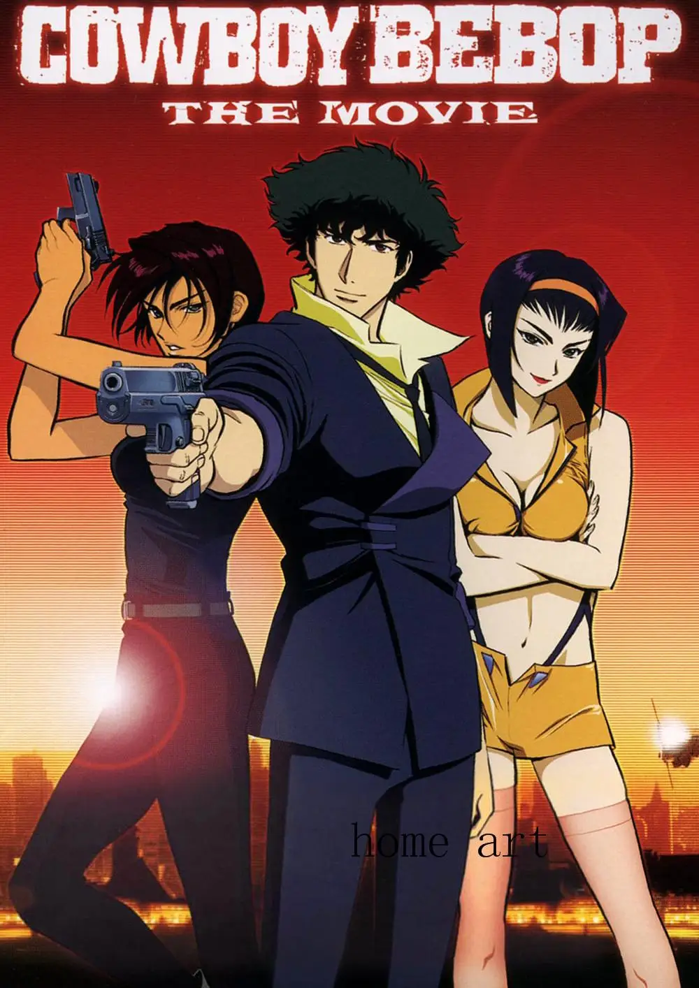 Ковбойский постер bebop четкое изображение настенные наклейки украшение дома
