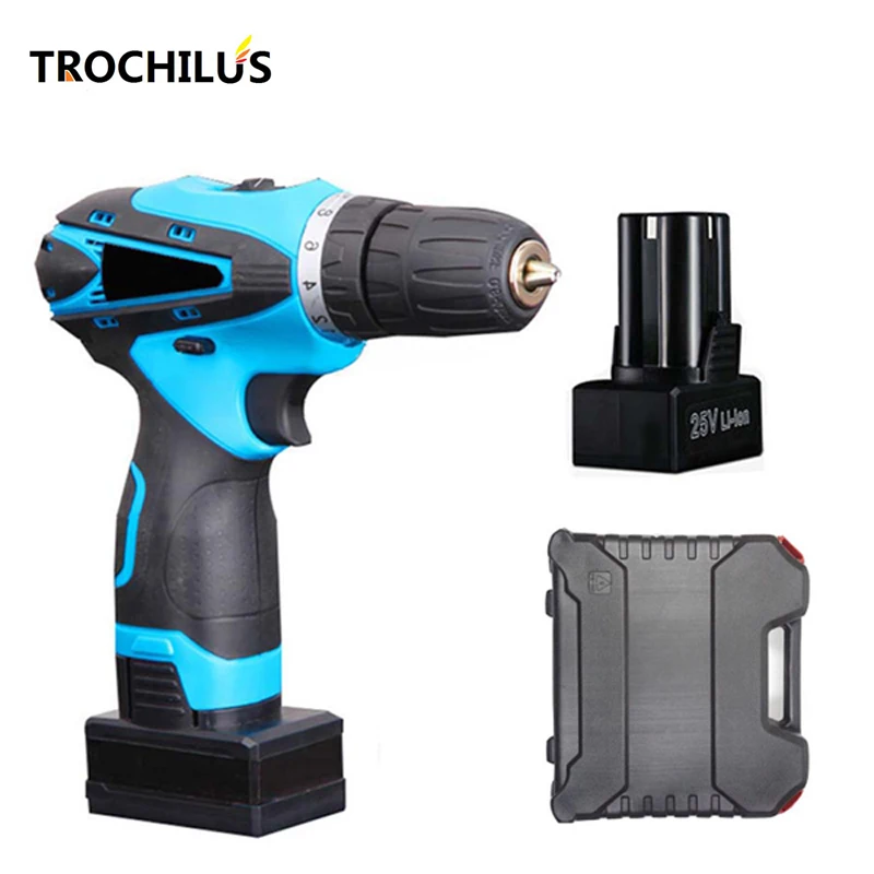 25V power tools cordless screwdriver Multifunction rechargeable