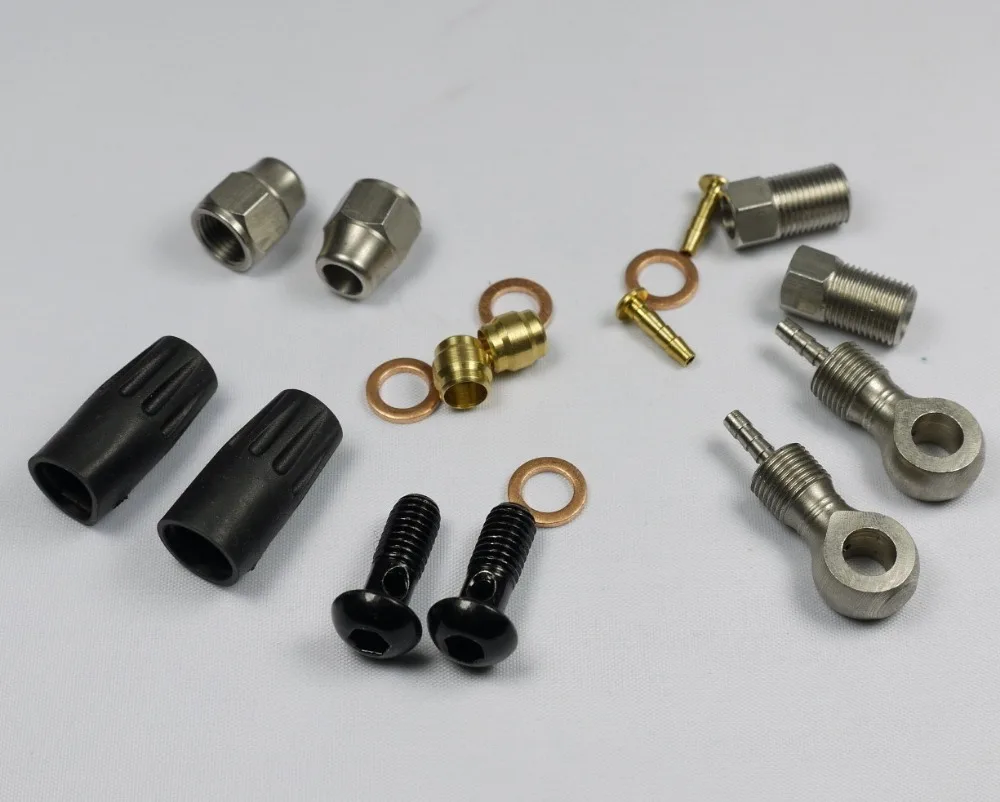 HYDRAULIC BRAKE HOSE FITTING KIT SUIT AVID JUICY 5/7,JUICY CARBON