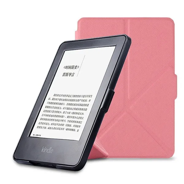 Умный чехол-Обложка для Amazon kindle Paperwhite 1 2 3 оригами pu кожаный чехол-подставка для чтения электронных книг kindle paperwhite 3 2 1