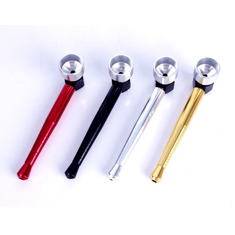 Quality Metal Pipe Portable Weed Tobacco Smoking Pipes Gift Mill Smoke