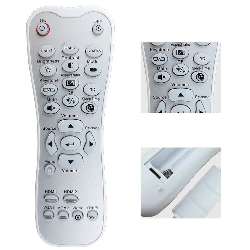 Новый пульт дистанционного управления для проектора OPTOMA HD141X GT1080 DH1009 HD26 S312 S316 X316