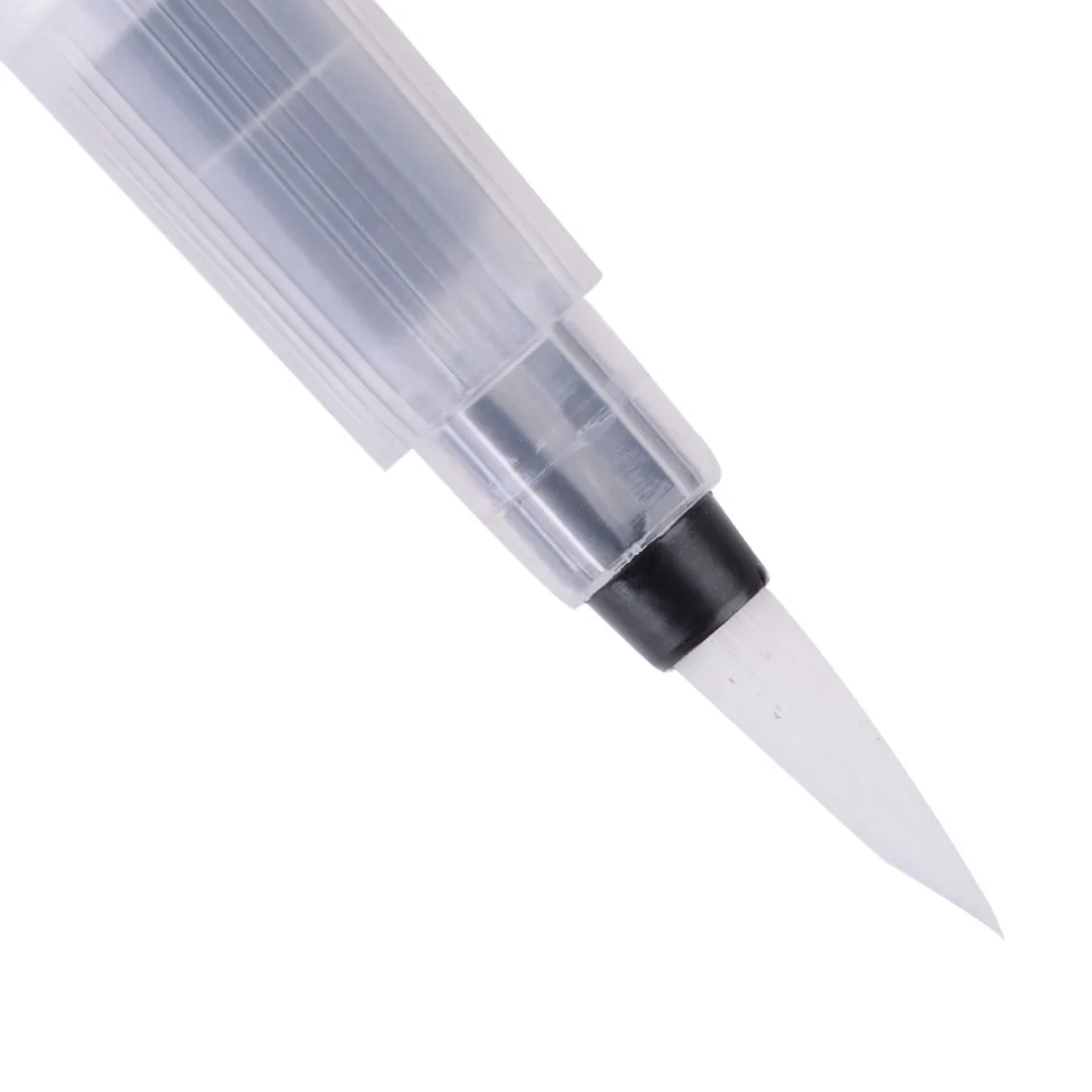 1pc Refillable Soft Water Brush Ink Pen Watercolor Calligraphy Painting Drawing Illustration Marker Pen S M L