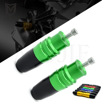 

For kawasaki Ninja Z800 Z900 Z250 Z300 300 Z 800 900 250 300 Motorcycle CNC Aluminum Frame Sliders Crash Protector Pad Motorbike