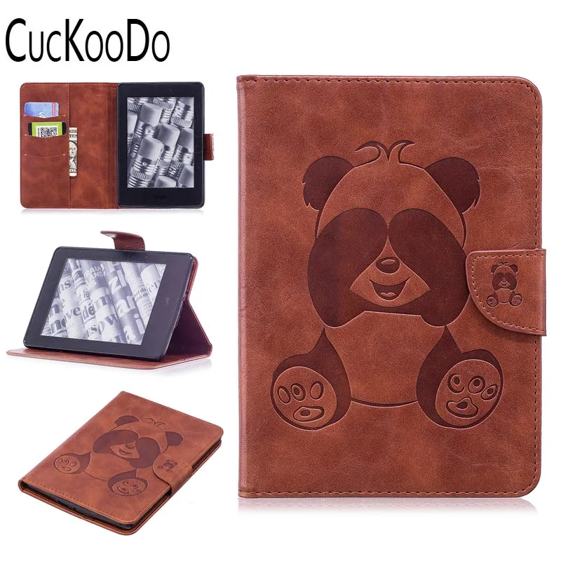 Cuckoodo Премиум кожаный Folio Stand чехол с карты карман для Amazon Kindle Paperwhite (2012,2013, 2015 и 2016 версии)