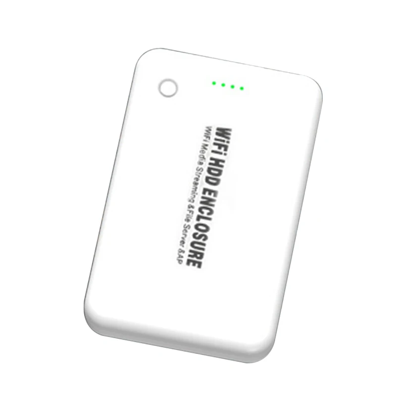 wireless hdd box 4000mah Power Bank USB 3 0 to sata 2 5 inch 2TB storage 5