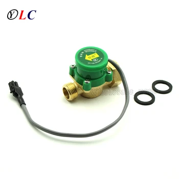 

Adjustable Sensitivity 90W 3/4 "- G1/2" Cold & Hot Water 25mm - 20mm Circulation pump Flow Switch Booster Pump Flow Switch Valve