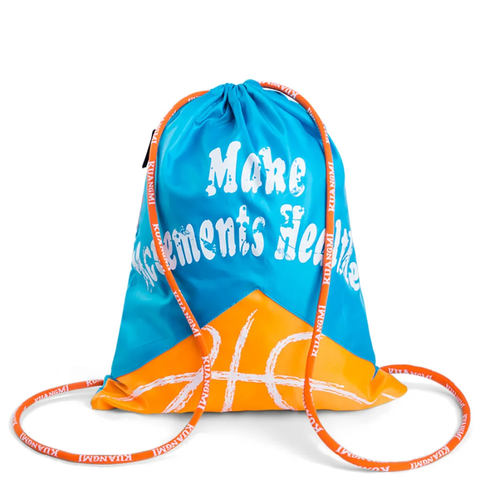 Kuangmi-Portable Basketball and Football Backpack for Children,Adjustable Shoulder Strap,Knapsacks,Ball Storage Bag,Kids Sports