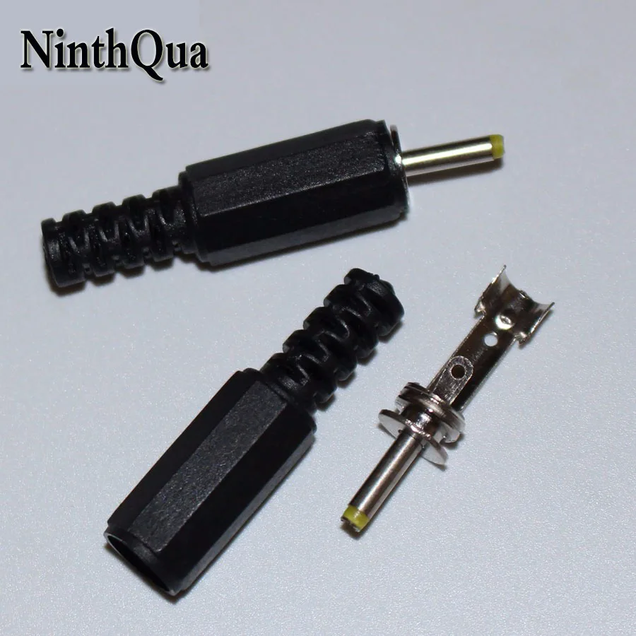 

50pcs DC Power Plug Adapter Connector 2.5*0.7mm Male Plugs For Tablet PC / ASUS EEEPC Laptops