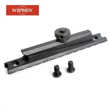 WIPSON Тактический рейку 12 слотов WEAVER прицел крепление База 20 мм область база AR для M4/M16 ручка для переноски плоский верхний рельс Охота C