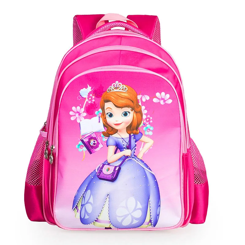 

New Cute Girl Schoolbag Cartoon Sofia Children School Bags For Girls Baby School Backpacks Child Kids Satchel Mochila Escolar
