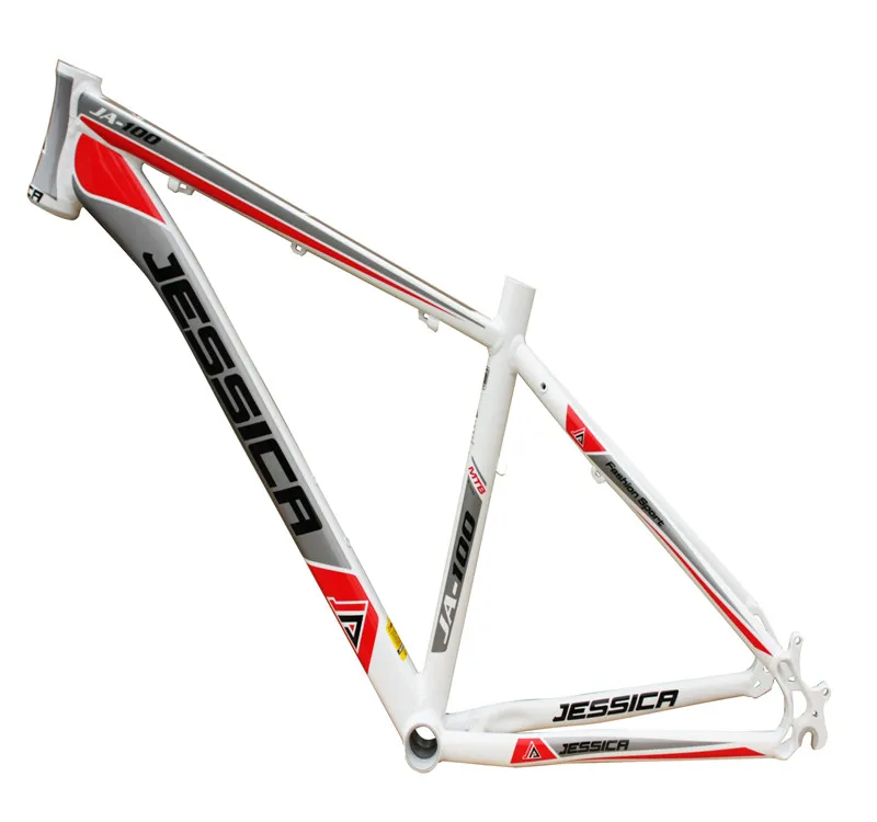 Discount JASSICA Bicycle Frame 26ER 15.5 /17/18" Mountain Bike Frame Aluminum Alloy Bicycle parts 2 Discount JASSICA Bicycle Frame 26ER 15.5 /17/18" Mountain Bike Frame Aluminum Alloy Bicycle parts 2