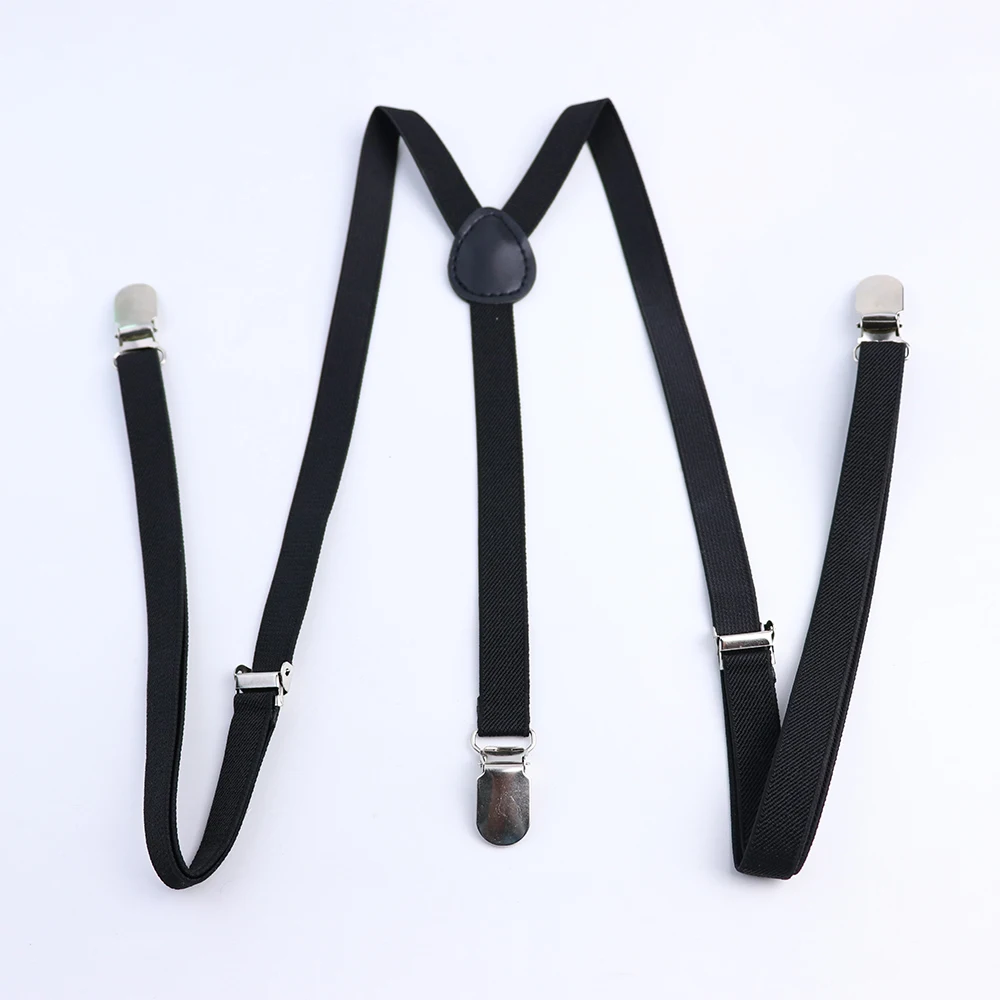 Красные подтяжки Мужские костюмы эластичный ремешок для женщин из искусственной кожи 3 подтяжки с зажимами ремень регулируемые подтяжки