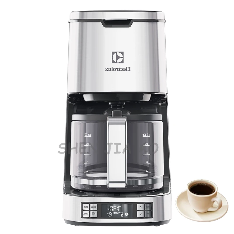 220V 1000W 1PC Household / commercial American coffee maker ECM7804S fully automatic coffee maker drip coffee maker machine 