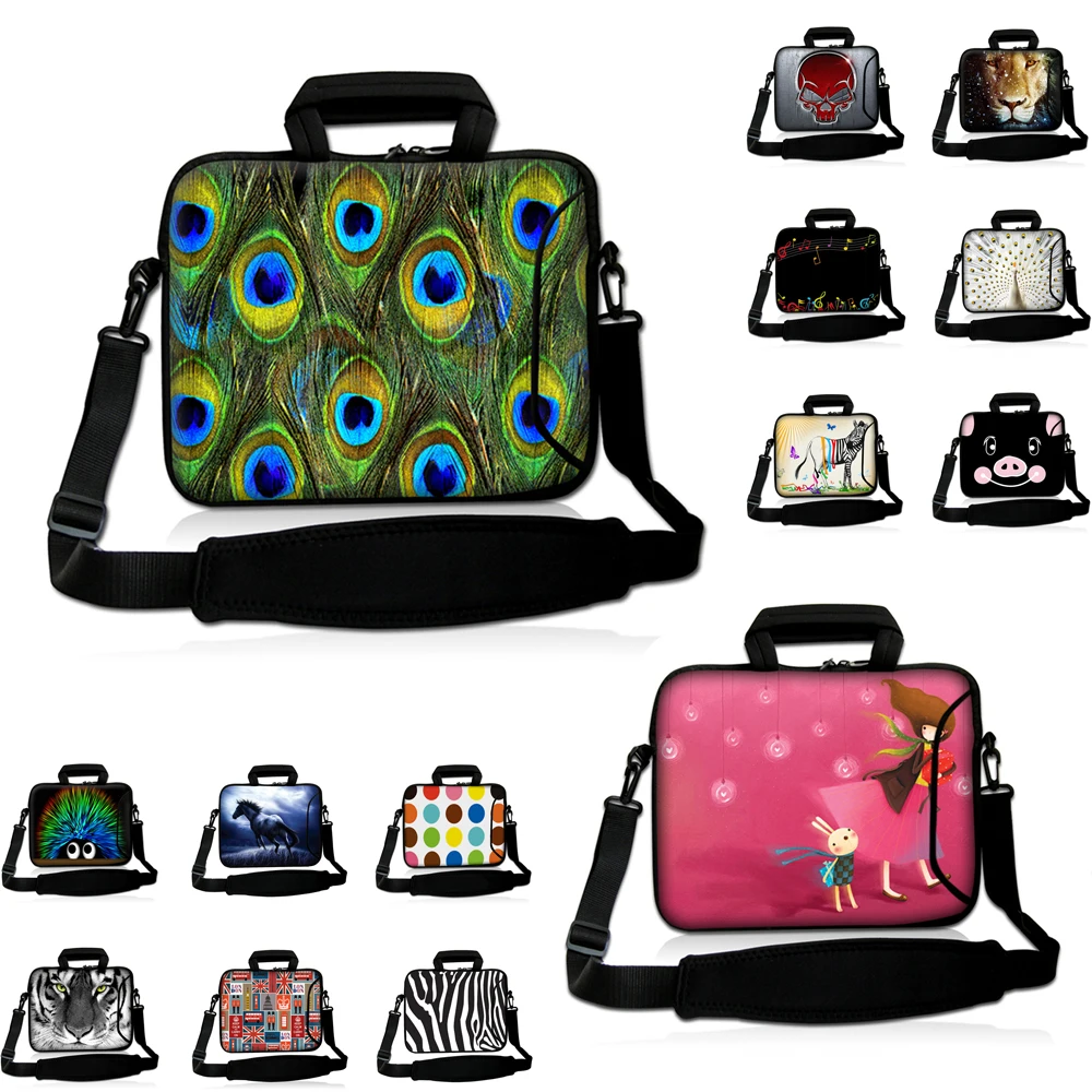 Viviration Notebook Handle Messenger Carry Bag Hot 10 12 13 14 15 17 Laptop Shoulder Strap Briefcase Cover Case For Toshiba Acer