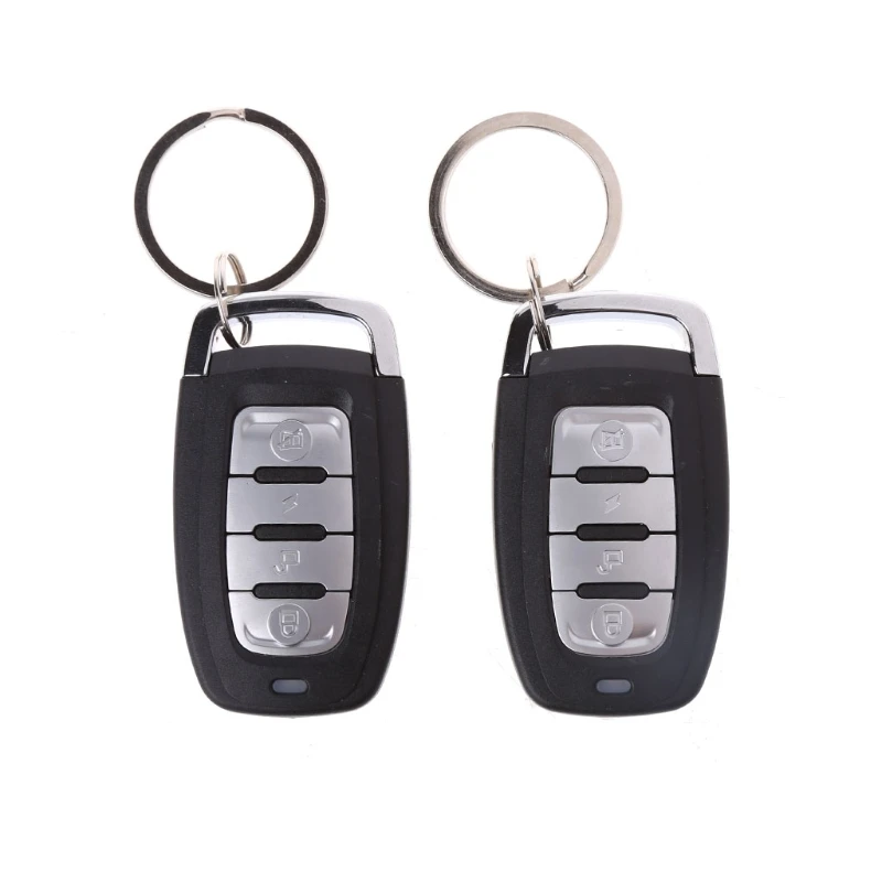 Sistema de Alarme Remoto para Carros Travamento de Porta Sistema de Entrada sem Chave 12v com Controle Automotivo Universal Sistema Central Remoto Kit 12 de entrada sem chave, kit 12v com controle remoto