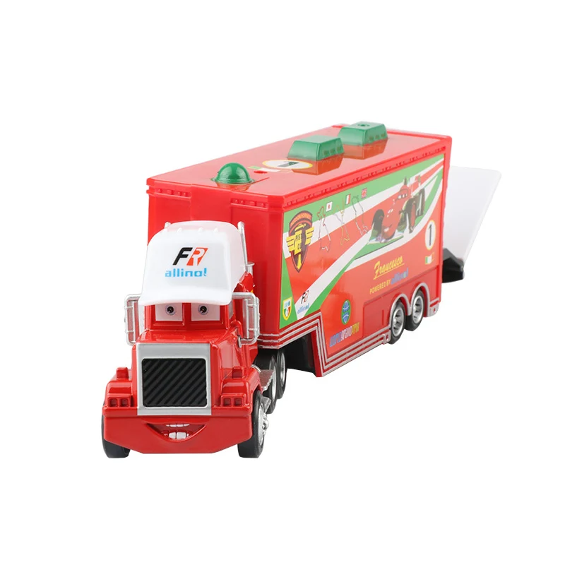 Disney Pixar Cars 2 3 игрушка Молния Маккуин Джексон шторм Мак UncleTruck King 1:55 литой металлический игрушечный автомобиль Детский подарок на день рождения - Цвет: Francesco Uncle