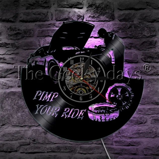 1piece pimp your ride repair car auto service vinyl record wall