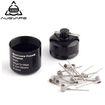 

Augvape Ni80 Multi-core Staggered Fused Clapton Heating Coil Wire for Electronic Cigarette RDA RTA Atomizer Vape Prebuit Coil