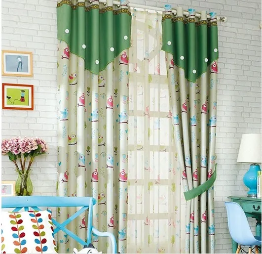 Owl Curtains For Living Room Bedroom Children Kids Baby Curtain Owl Curtains For Living Room Bedroom Children Kids Baby Curtain Blackout Cartoon Hook Eyelet