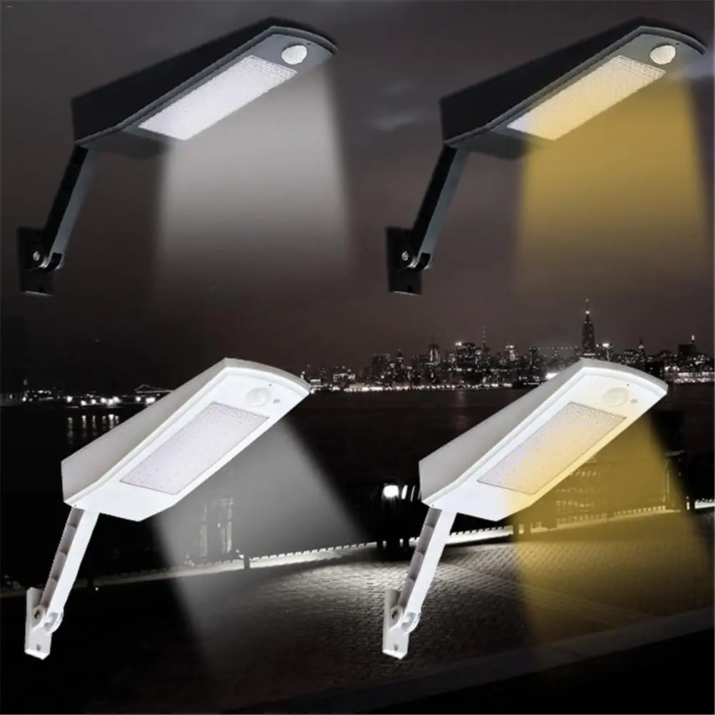 

Adjustable Solar Light PIR Motion Sensor Solar Powered Street Light Outdoor Waterproof Landscape Courtyard Garden Lighting