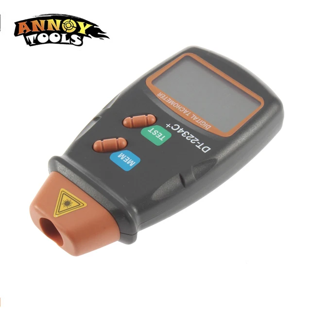 High Quality Digital Laser Tachometer RPM Meter Non Contact Motor Lathe