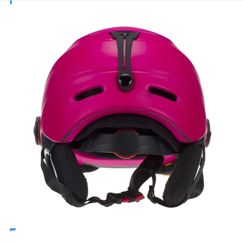 Ao Ar Livre Snowboard Ski Skate Capacete Rosa