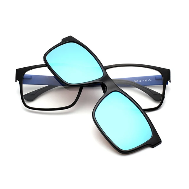 Pro Acme Attached Double Use Sunglasses Wear Over Prescription