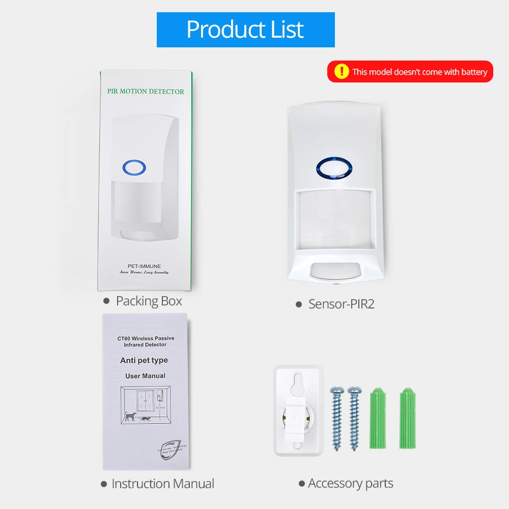  SONOFF PIR2 RF PIR Motion Sensor Detector 433Mhz Wifi Wireless Remote Entry Alarm Security System A - 32910653098