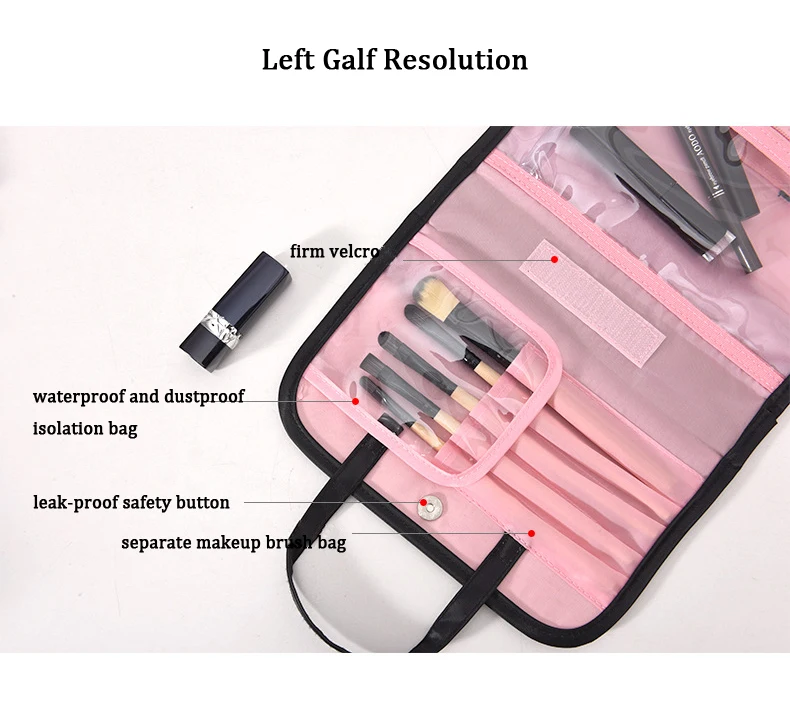 Косметичка, Кисть для макияжа, косметичка, водонепроницаемая, для мытья, для красоты, органайзер для макияжа, отдельный, необходимый, косметичка, аксессуары, предметы