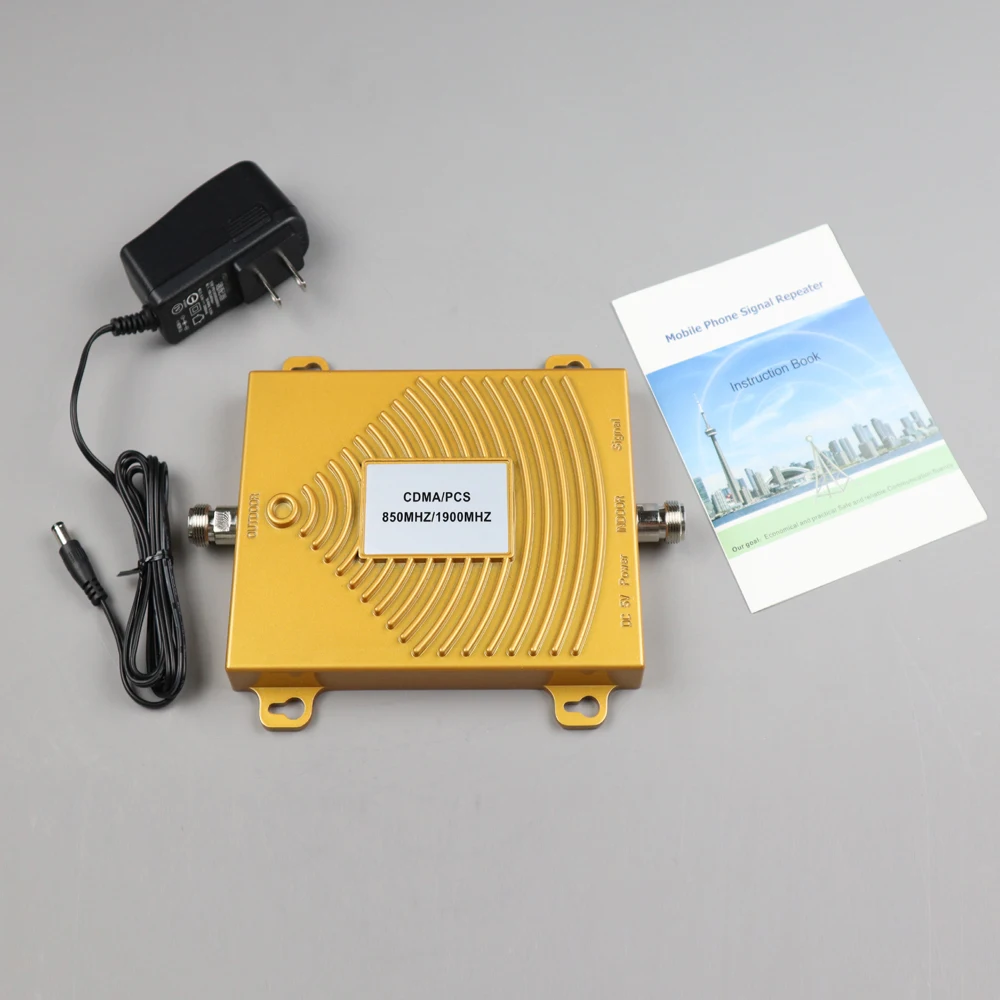 DUAL BAND 850 / 1900mhz 2G 3G 4G Smart large coverage cell phone signal booster mobile signal repeater amplifier home sets