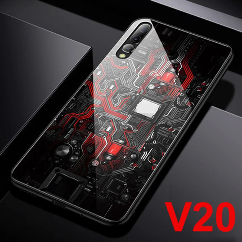 Новый для huawei Honor V20 V 20 случае HonorV20 телефон защитное стекло чехол Play защиты