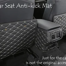 Автомобильная подушка подлокотник заднего сиденья kick анти-kick коврик накладка чехол Стикеры стайлинга автомобилей 3 шт./компл. для Toyota Camry XV70