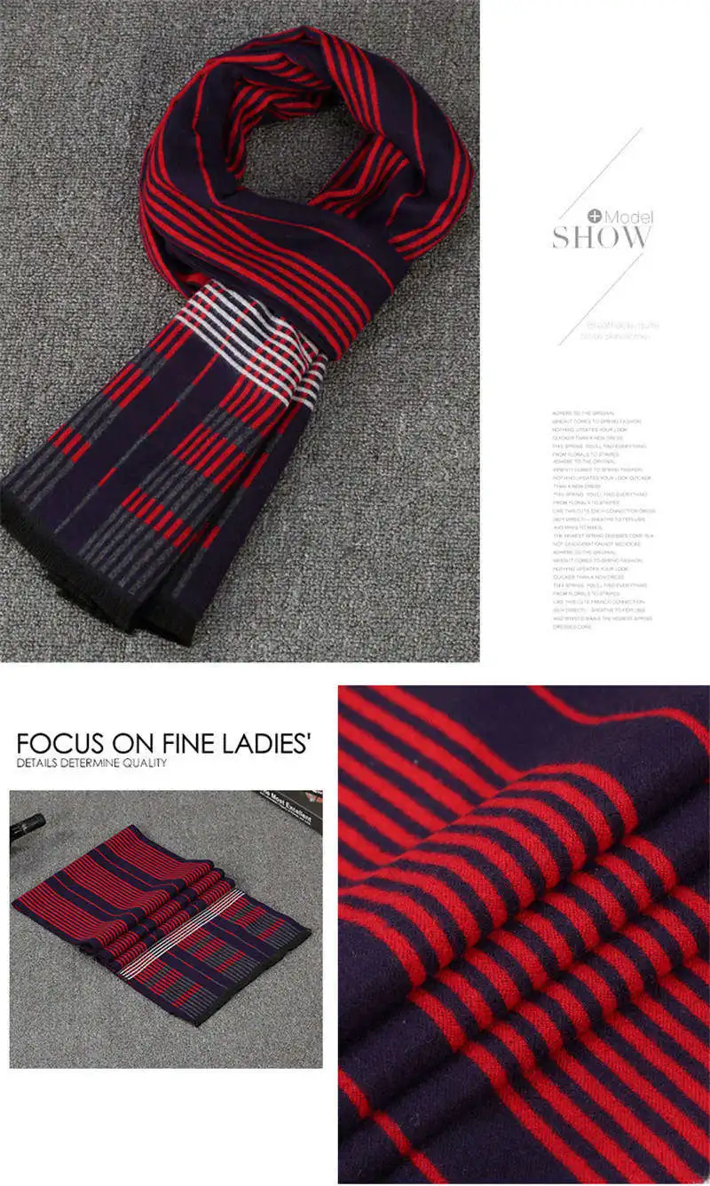 Шарфы Для мужчин зима теплый шарф из кашемира Кабо Кашемир для платье дропшиппинг оптовые поставщики шарфы высокое качество дизайнер