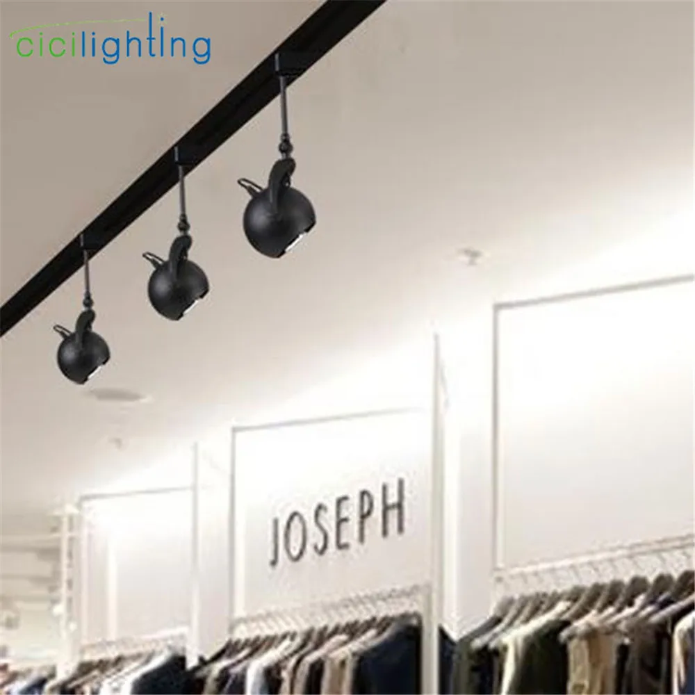 Black Cob Spotlights 5w Led Track Light Lamp Ktv Bar Restaurant Cafe Black Cob Spotlights 5w Led Track Light Lamp Ktv Bar Restaurant Cafe Museum Picture Lighting E27 Adjule Wall Kitchen Fixture In From Lights