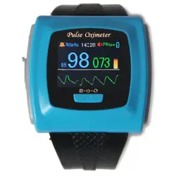 Цифровой Пульсоксиметр наручные переносной 24 h запись исследование SpO2 CMS50F CONTEC USB Saturometro/saturometre мониторинг сна