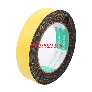 

25mm x 1mm Single Side Self Adhesive Shockproof Sponge Foam Tape 5 Meters Length